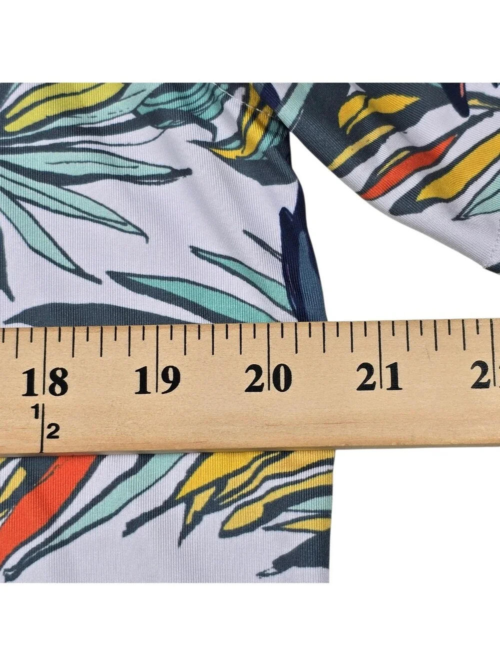 Waggle Men's Toucan Tropical Floral AOP Performance Golf Polo Shirt, Size Medium - Picture 8 of 9